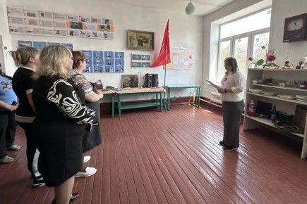 В Карпово-Крепенской ОШ состоялось торжественное открытие историко-краеведческого музея
