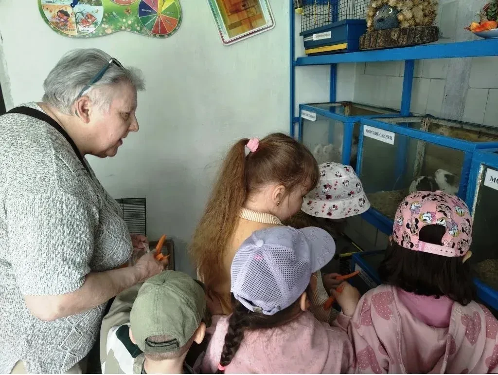 Маленькие исследователи природы в Экоцентре Маленькие исследователи природы в Экоцентре