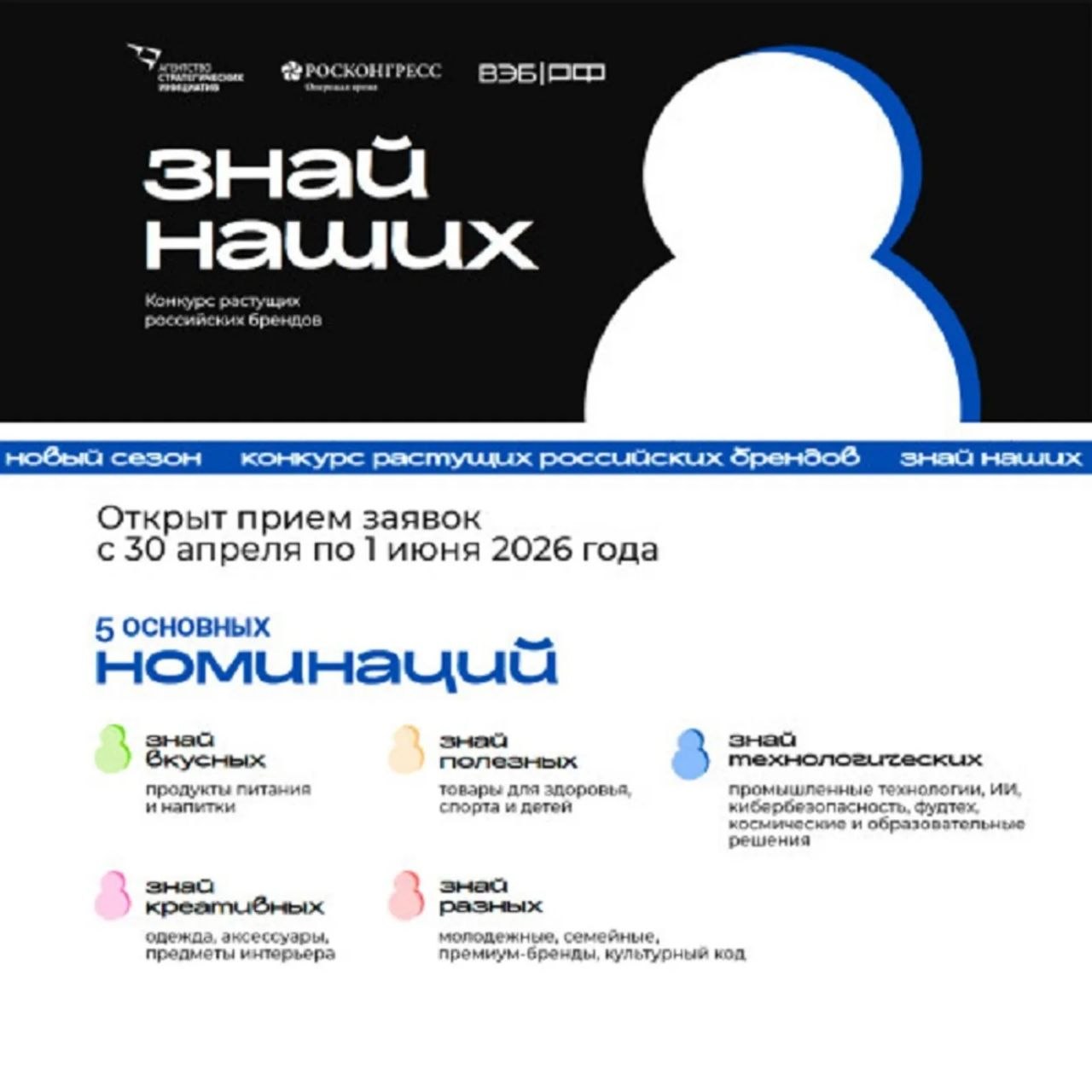 Четвёртый сезон конкурса «Знай наших» запущен