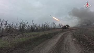 Расчет РСЗО «Град» ВС РФ нанес удар по опорному пункту ВФУ на Днепропетровском направлении