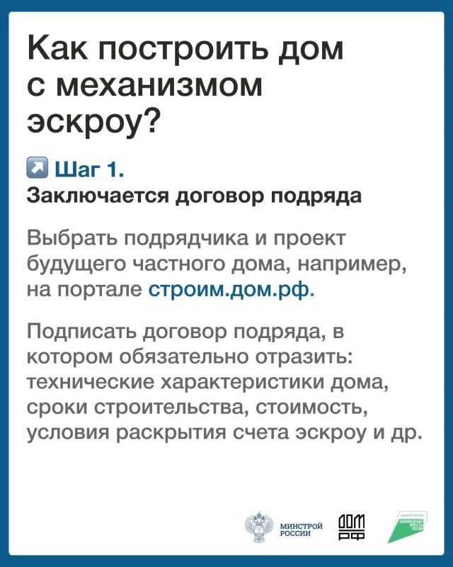 Информационные карточки ЭСКРОУ Информационные карточки ЭСКРОУ