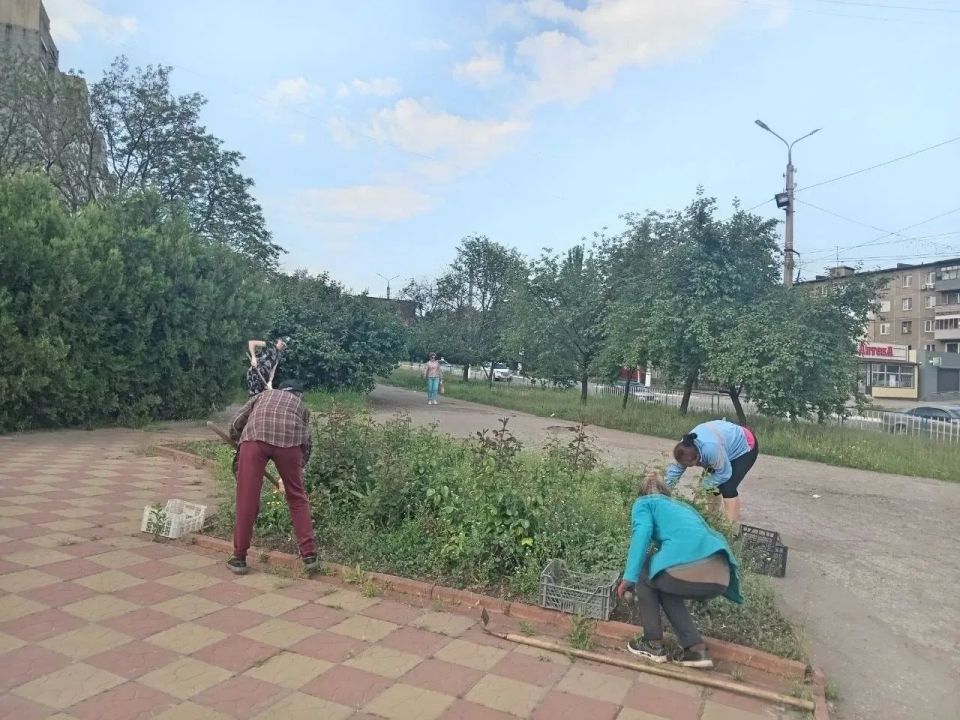 Коммунальными службами проведены работы на территории города