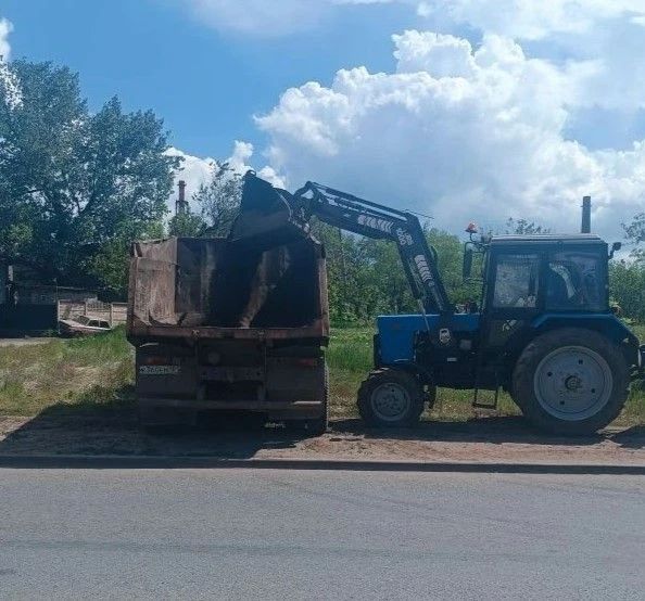 Коммунальными службами проведены работы на территории города Коммунальными службами проведены работы на территории города