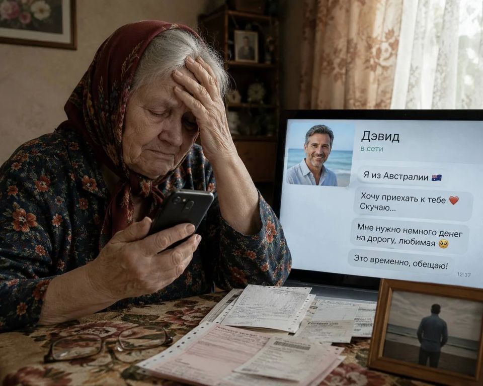 Пенсионерка из Краснодона отдала «жениху-австралийцу» 263 тысячи рублей