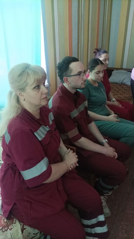 Плановая обучающая лекция прошла для сотрудников Луганского центра медицины катастроф Плановая обучающая лекция прошла для сотрудников Луганского центра медицины катастроф