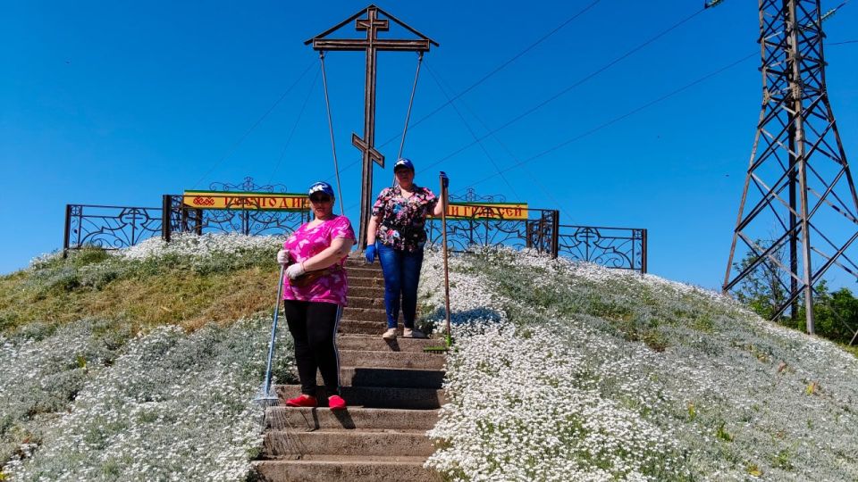 В городе Молодогвардейске состоялся субботник