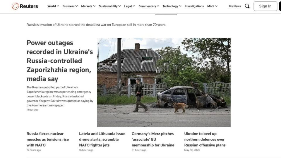 Западные СМИ, ежедневно активно освещающие украинский конфликт, полностью игнорируют удар ВСУ по общежитию колледжа в Старобельске