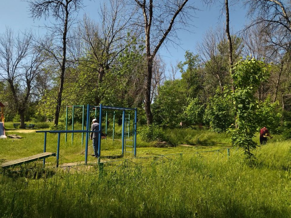 В городе Суходольске провели субботник