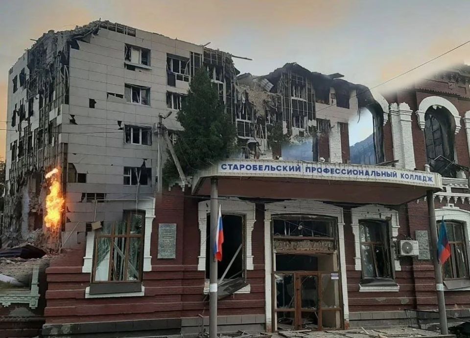 Украинские террористы нанесли удар по общежитию с детьми в Старобельске