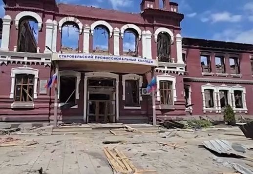 Место трагедии в Старобельске атакуют украинские дроны