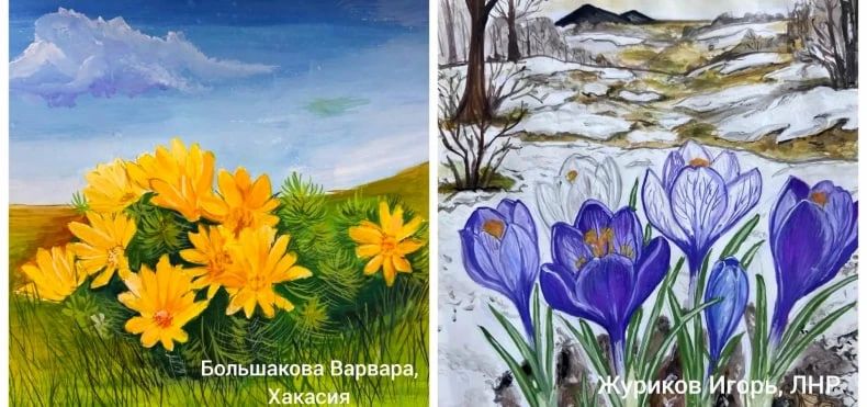 Трое ребят из ЛНР вошли в число призёров конкурса рисунков «Первоцветы 2026» Трое ребят из ЛНР вошли в число призёров конкурса рисунков «Первоцветы 2026»