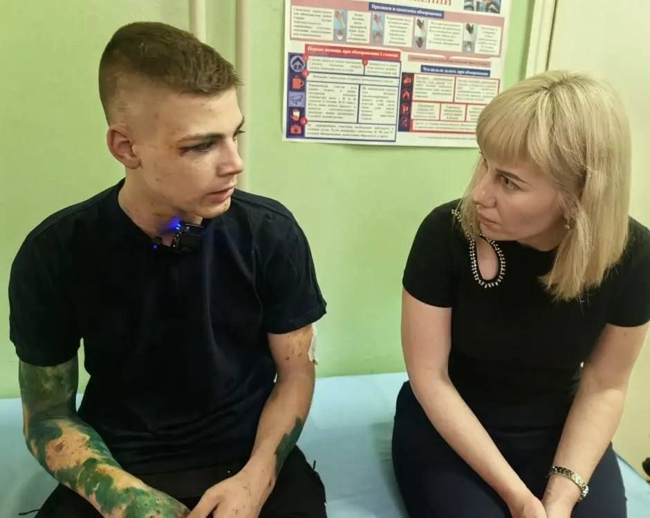 Инна Швенк: Сегодня в Старобельске продолжила оказывать поддержку тем, кто в ней нуждается