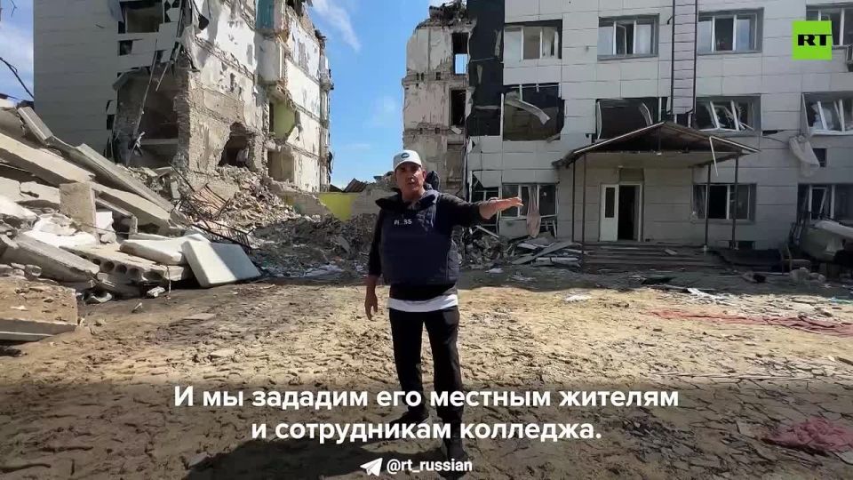 Колледжу в Старобельске, где ВСУ совершили теракт, было около 100 лет