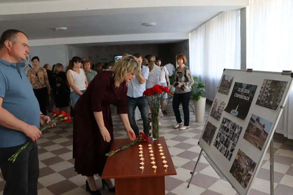 Почтили память погибших в Старобельске студентов Почтили память погибших в Старобельске студентов