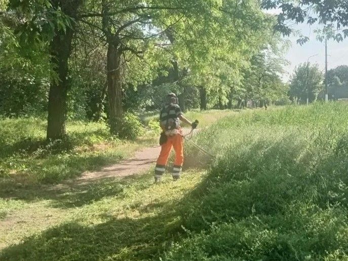 Коммунальными службами проведены работы на территории города