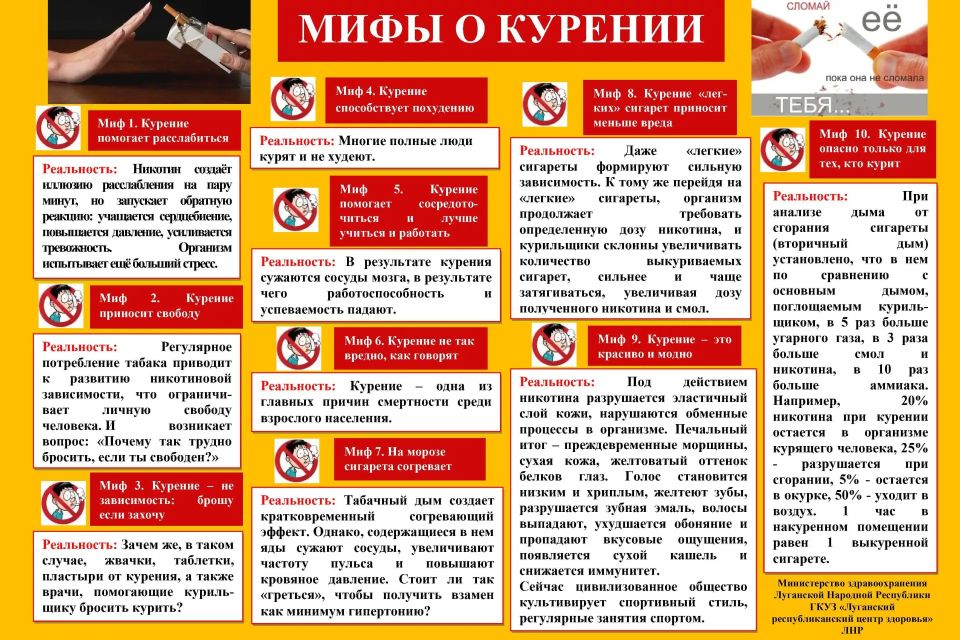 «ЭНЦИКЛОПЕДИЯ ЗДОРОВЬЯ»: С 25 по 31 мая проходит Неделя отказа от табака (в честь Всемирного дня без табака - 31 мая) «ЭНЦИКЛОПЕДИЯ ЗДОРОВЬЯ»: С 25 по 31 мая проходит Неделя отказа от табака (в честь Всемирного дня без табака - 31 мая)