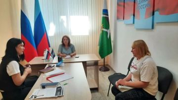Заместитель Председателя Совета городского округа города Брянка Светлана Стрижаченко провела приём граждан