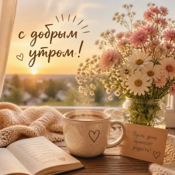 Просыпайтесь с улыбкой, ведь впереди только хорошее!