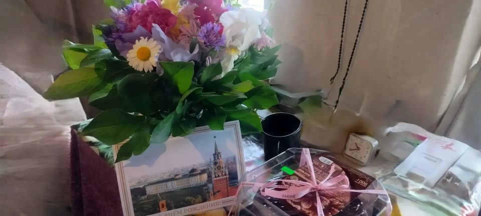 24.05.2026 г. начальник Красноталовского ожо Андрей Тарасов поздравил с Днём рождения жительницу Красного Деркула Шевченко Веру Петровну и вручил поздравительное письмо от Президента Российской Федерации Владимира... 24.05.2026 г. начальник Красноталовского ожо Андрей Тарасов поздравил с Днём рождения жительницу Красного Деркула Шевченко Веру Петровну и вручил поздравительное письмо от Президента Российской Федерации Владимира...