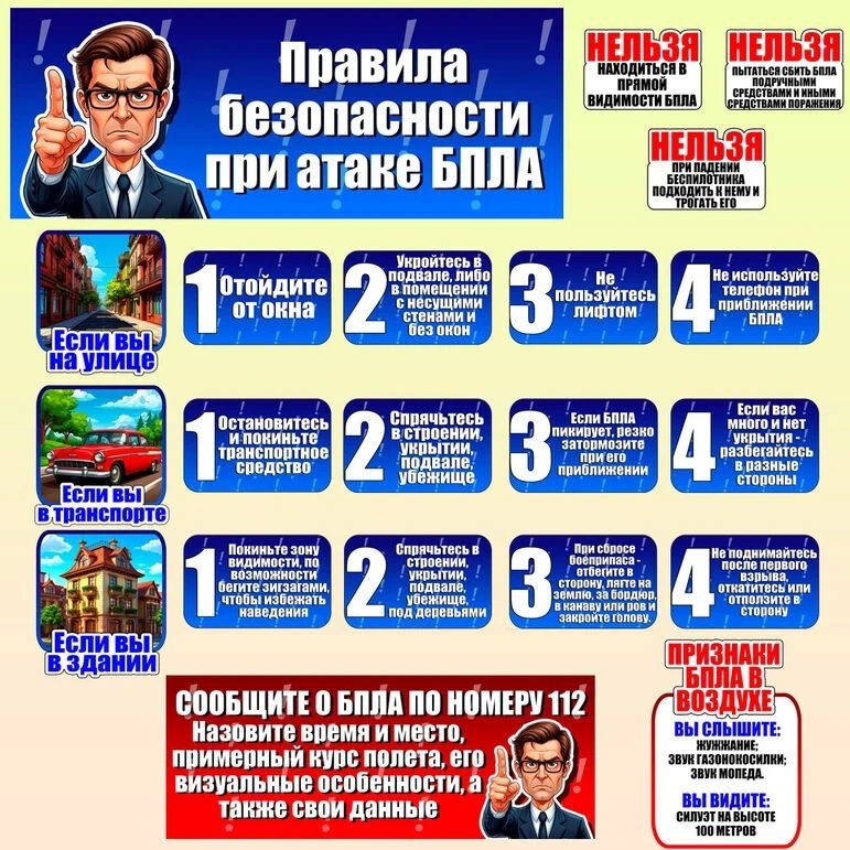 Памятка о действиях при угрозе террористических актов с применением беспилотных летательных аппаратов Памятка о действиях при угрозе террористических актов с применением беспилотных летательных аппаратов