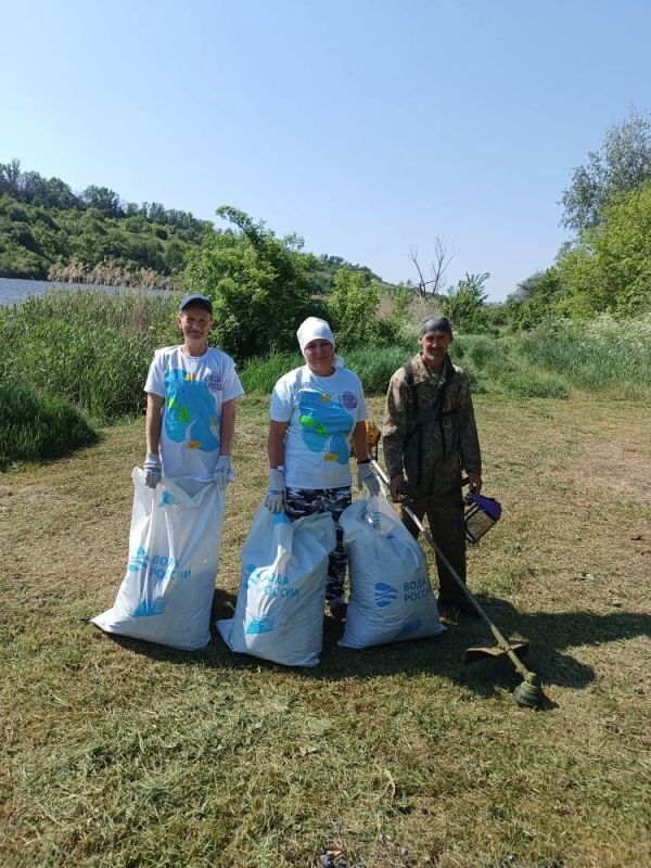 Акция «Вода России» в Белокуракинском муниципальном округе Акция «Вода России» в Белокуракинском муниципальном округе