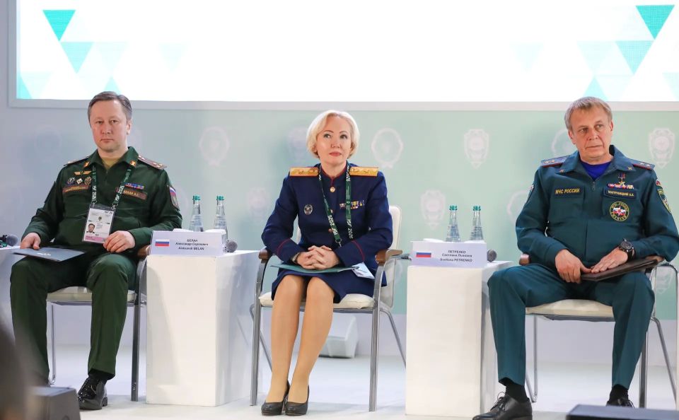 Официальный представитель Следственного комитета России С.Л. Петренко выступила на круглом столе «Военные преступления киевского режима», который прошел в рамках Международного форума по безопасности Официальный представитель Следственного комитета России С.Л. Петренко выступила на круглом столе «Военные преступления киевского режима», который прошел в рамках Международного форума по безопасности