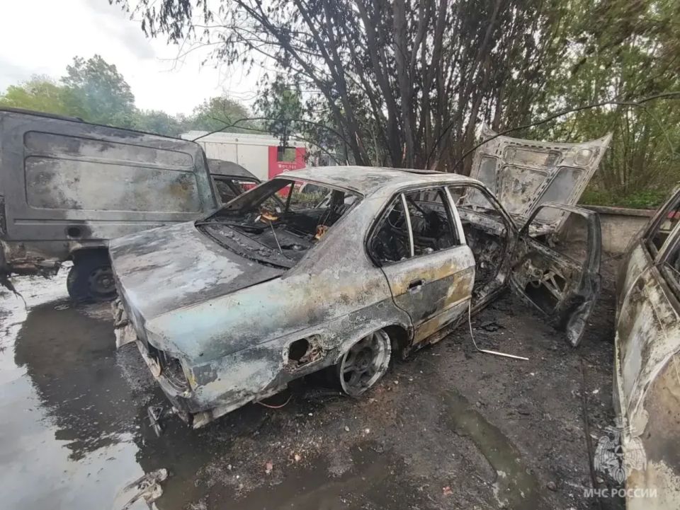 Андрей Рубанцов: Вчера на территории гаражного общества загорелись автомобили