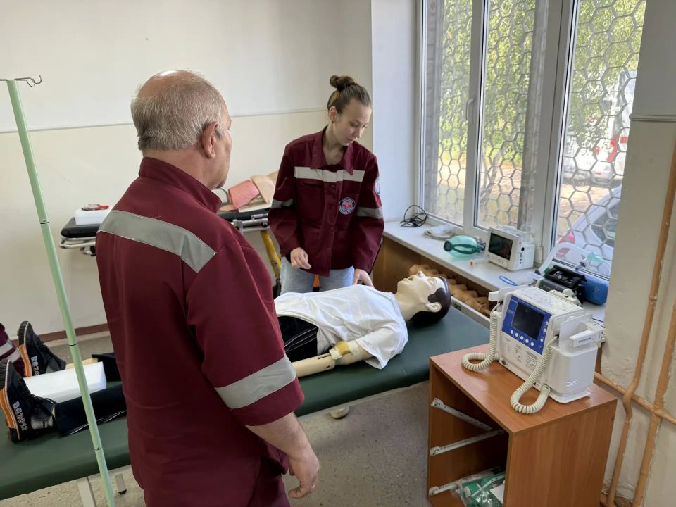 В Алчевском филиале Луганского центра медицины катастроф прошло учебно-практическое занятие для медиков В Алчевском филиале Луганского центра медицины катастроф прошло учебно-практическое занятие для медиков