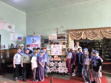 27 мая, в Общероссийский день библиотек, воспитанники дошкольного отделения ГБОУ ЛНР «ВУВК №2 Берегиня» стали гостями библиотеки ДК г.Вахрушево