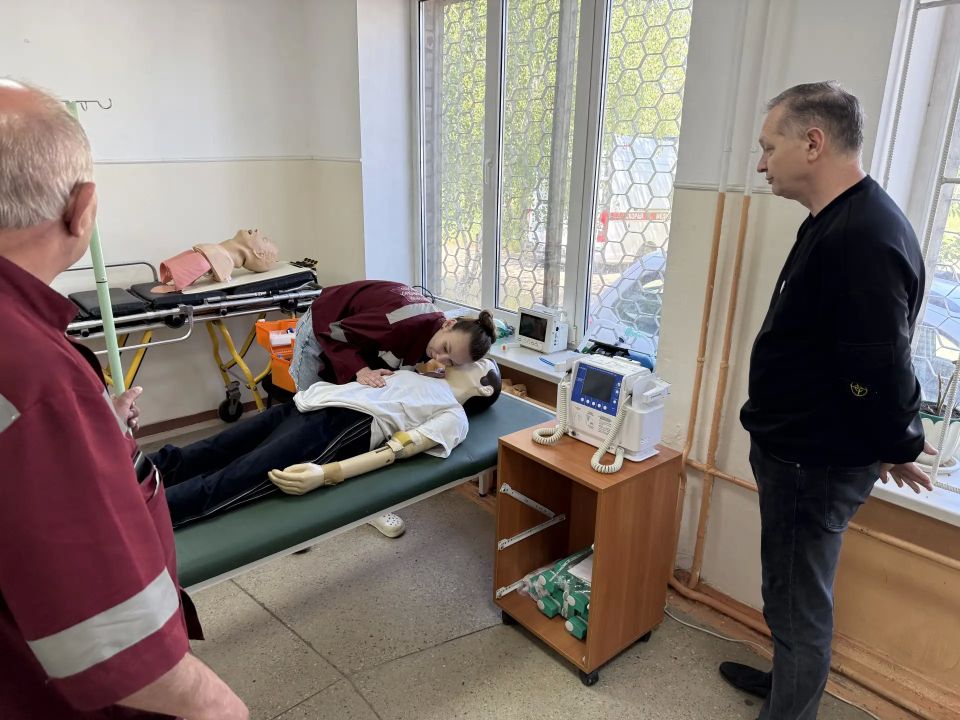 В Алчевском филиале Луганского центра медицины катастроф прошло учебно-практическое занятие для медиков В Алчевском филиале Луганского центра медицины катастроф прошло учебно-практическое занятие для медиков