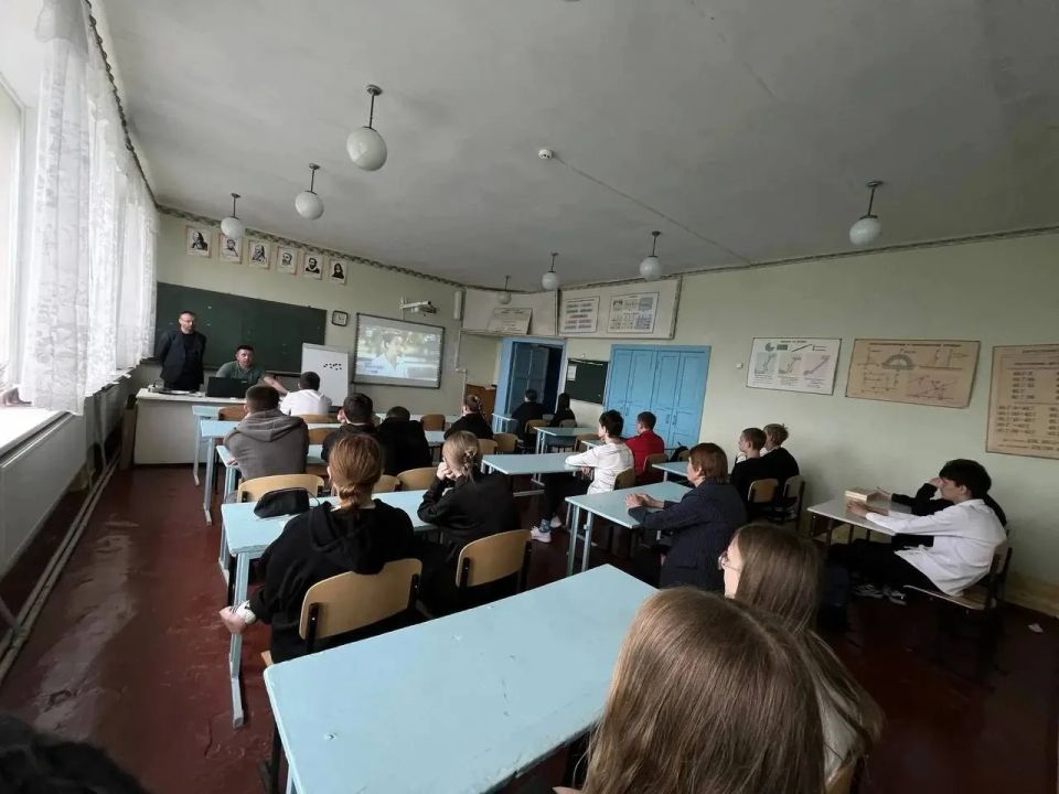 Профориентационная встреча в Новороссошанской СШ: взгляд в будущее!