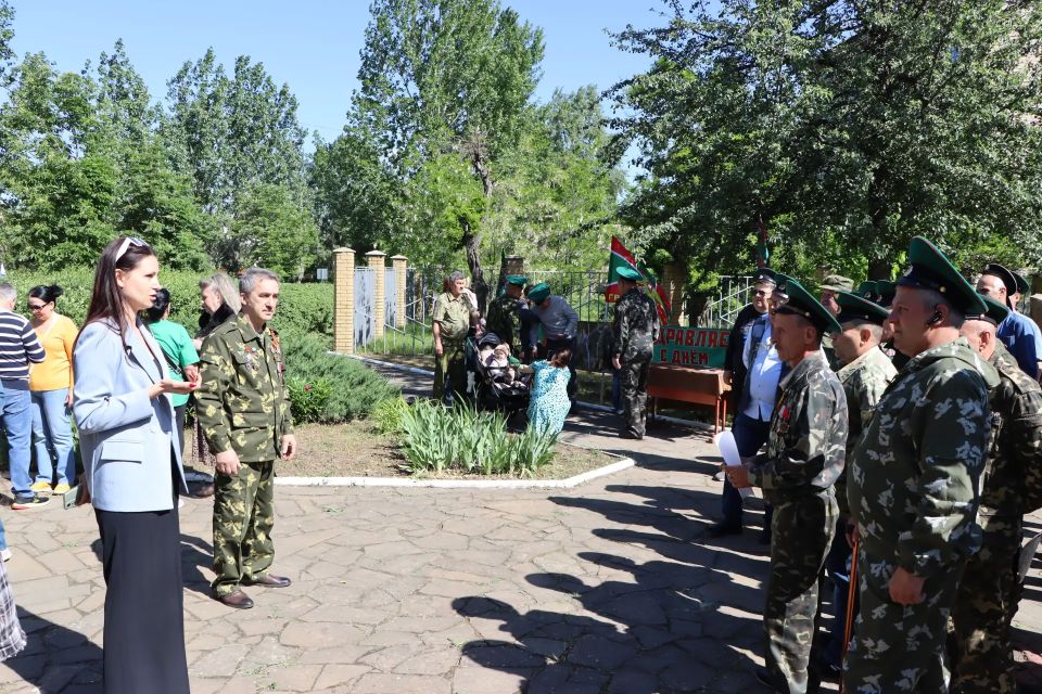 Ветераны погранвойск поддержали голосование за объекты благоустройства Лутугинского муниципального округа