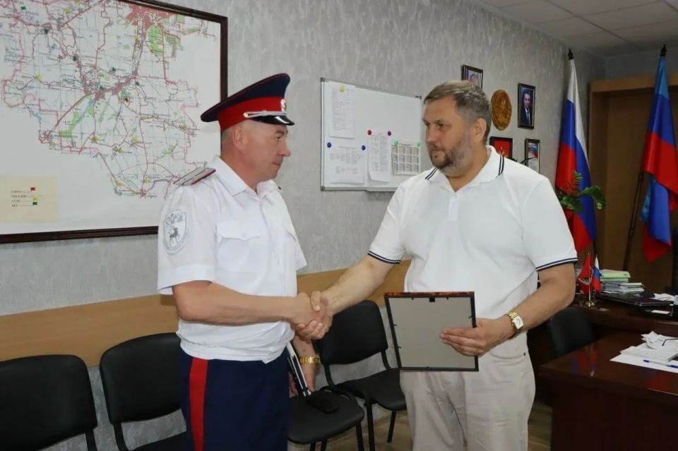 Казачество Лутугинщины — надёжный щит и партнёр в обеспечении безопасности региона