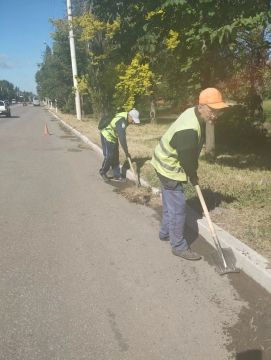 В городском округе продолжаются работы по уборке и благоустройству общественных территорий
