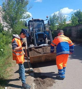 Коммунальными службами проведены работы на территории города