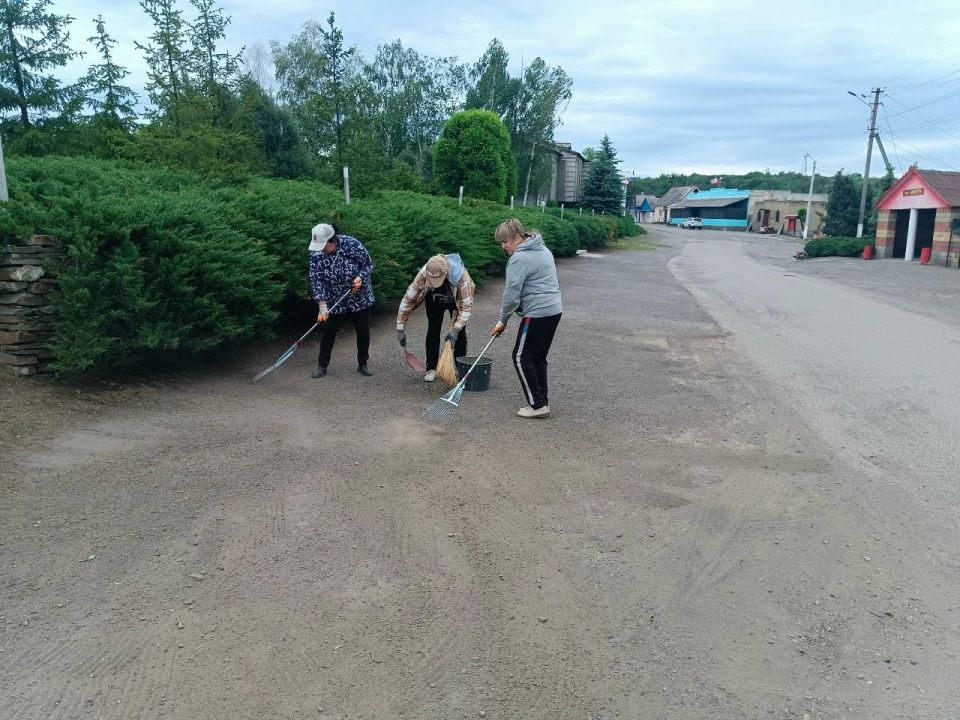 В период с 25 по 29 мая в Городище прошли субботники В период с 25 по 29 мая в Городище прошли субботники