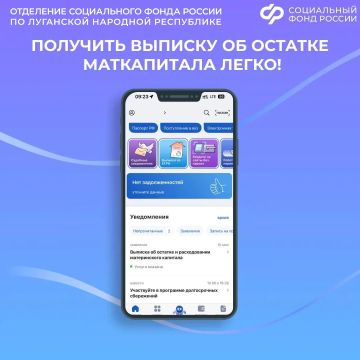 Как получить выписку об остатке маткапитала