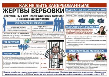 Как не быть завербованным в запрещенную в России террористическую организацию