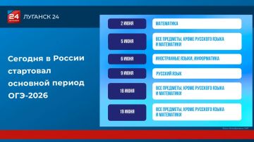Сегодня в России стартовал основной период ОГЭ-2026