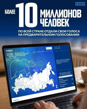 «Единая Россия» в 17й раз провела предварительное голосование, в котором приняли участие более 10 миллионов человек по всей стране