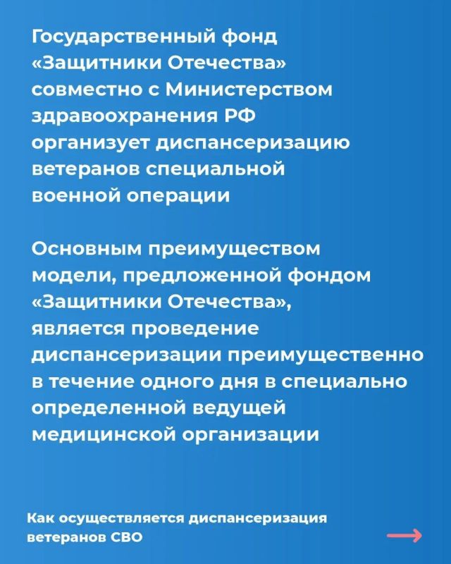 Инструкция: как ветерану СВО пройти углубленную диспансеризацию при поддержке фонда «Защитники Отечества» Инструкция: как ветерану СВО пройти углубленную диспансеризацию при поддержке фонда «Защитники Отечества»