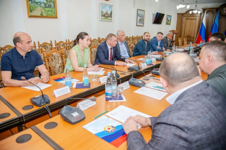 Луганщина может стать площадкой для развития территорий, запуска новых производств и подготовки специалистов в строительной сфере Луганщина может стать площадкой для развития территорий, запуска новых производств и подготовки специалистов в строительной сфере