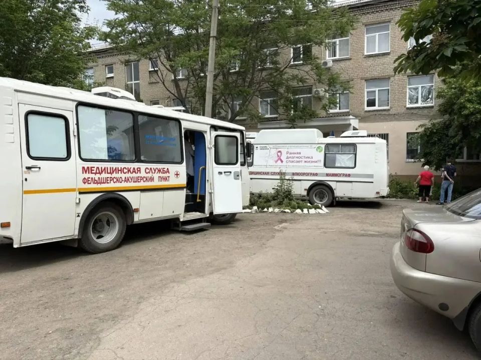 Специалисты Славяносербской ЦРБ провели осмотр работников культуры и образования Славяносербского МО Специалисты Славяносербской ЦРБ провели осмотр работников культуры и образования Славяносербского МО