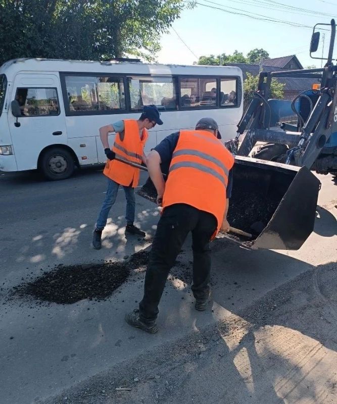 Коммунальными службами проведены работы на территории города