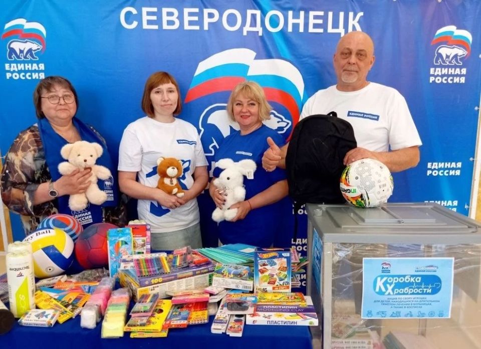 Храбрость в каждой игрушке: первичные отделения «ЕДИНОЙ РОССИИ» присоединились к доброй акции