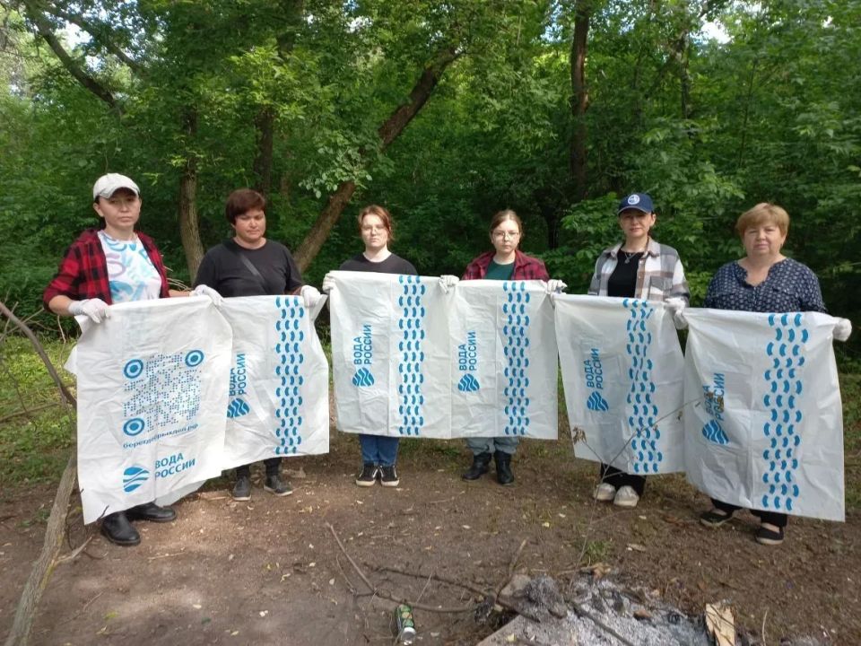 На реке Луганчик в Первозвановке прошла акция «Вода России» На реке Луганчик в Первозвановке прошла акция «Вода России»