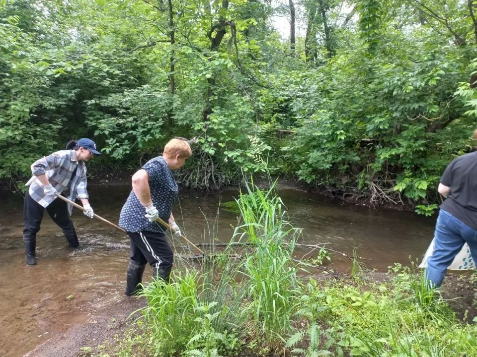 На реке Луганчик в Первозвановке прошла акция «Вода России» На реке Луганчик в Первозвановке прошла акция «Вода России»