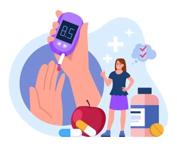 Сахарный диабет — это хроническое заболевание, при котором уровень глюкозы в крови повышается из-за того, что организм теряет способность её правильно усваивать
