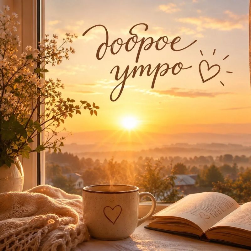 С добрым утром! Вдохновения и отличного настроения