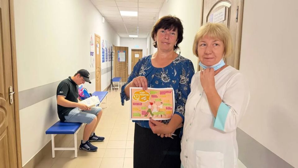 Специалисты Меловской ЦРМБ активно ведут профилактическую работу с населением о важности физической активности Специалисты Меловской ЦРМБ активно ведут профилактическую работу с населением о важности физической активности